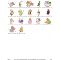 Package 17 Beatrix Potter 01 Embroidery Designs